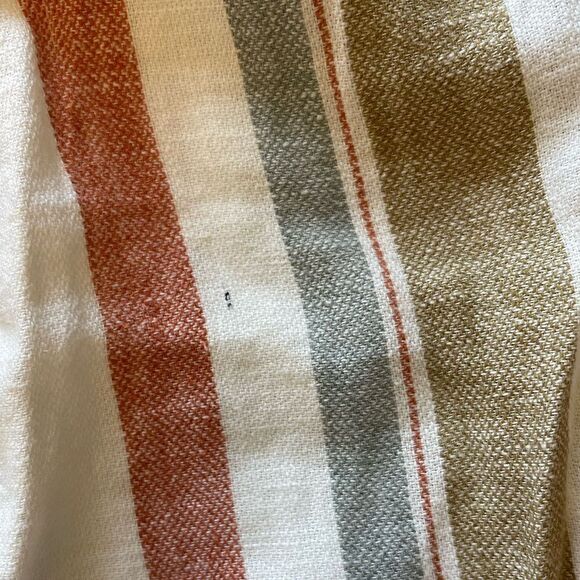 Tie-Waist Huston Pull-On Crop Pants in Stripe | SZ XS - Picture 9 of 12